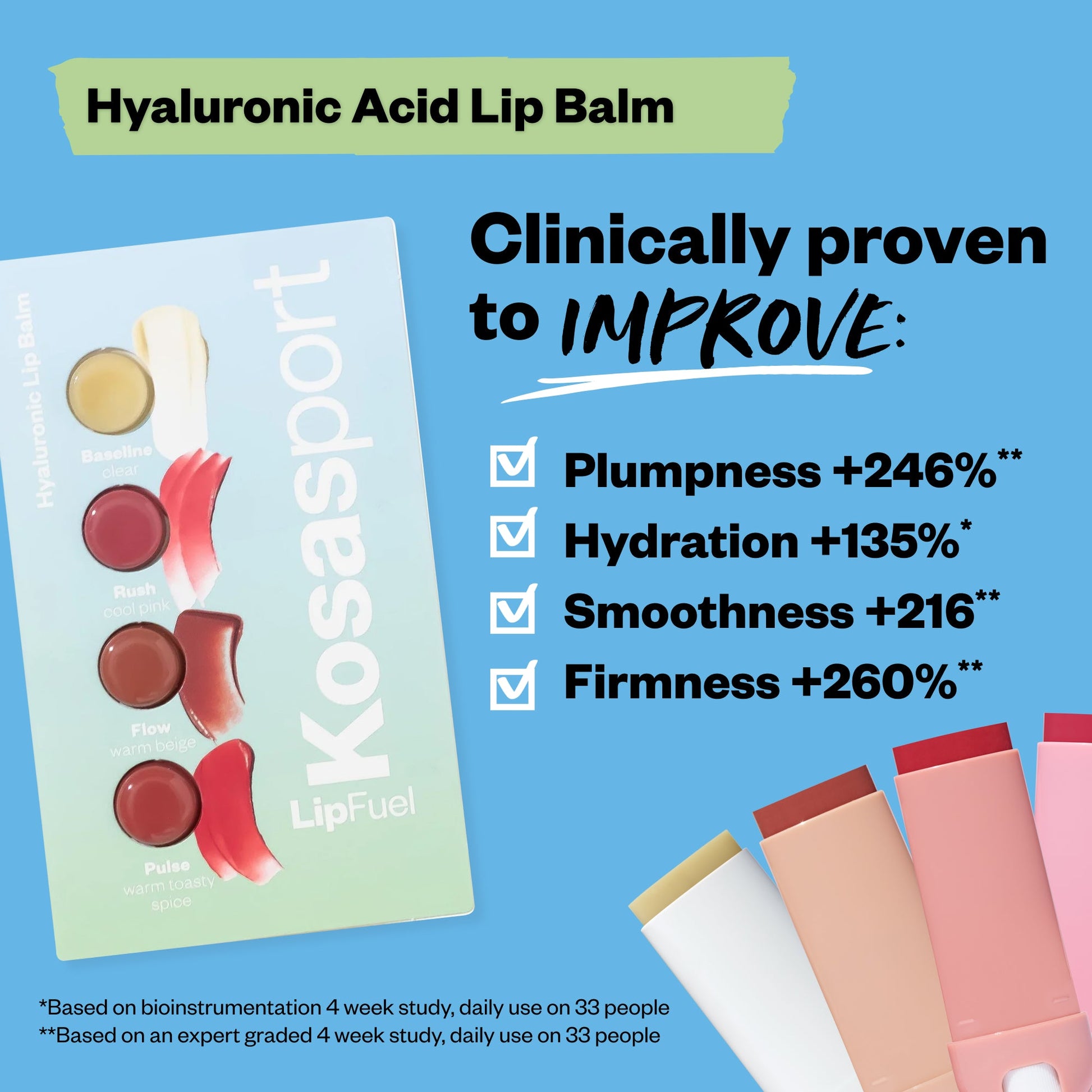 Kosasport Lipfuel - Active Skincare for your Lips