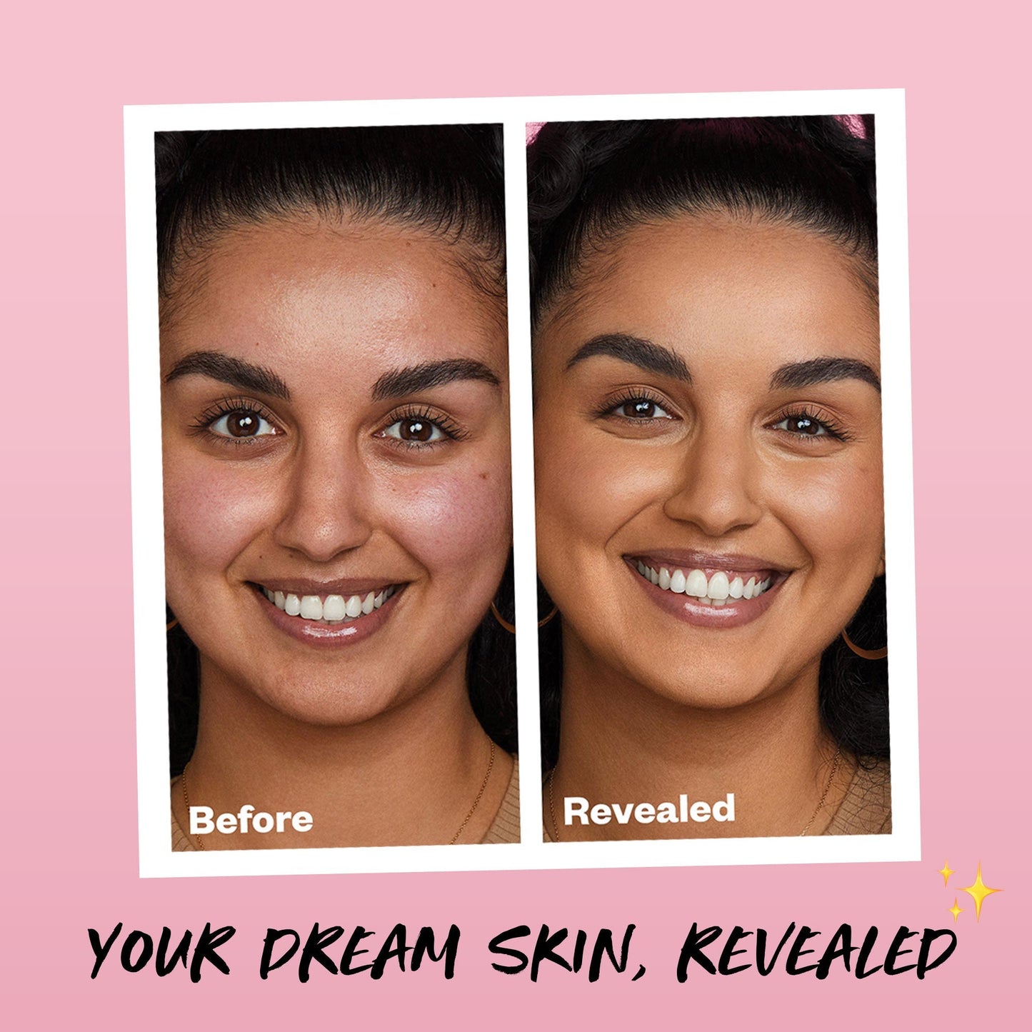 Tinted Skincare Lineup Application