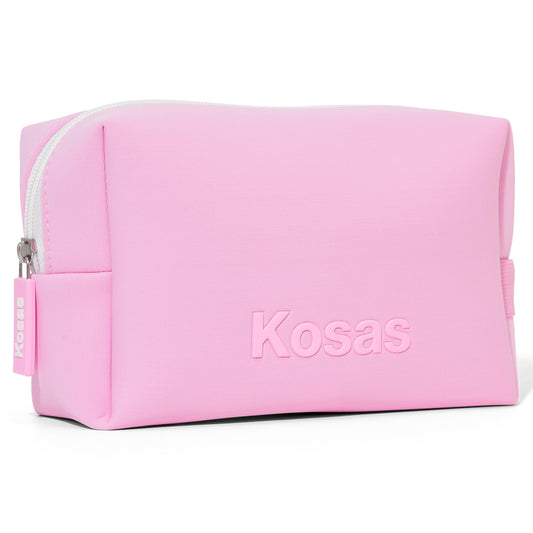 Holiday Cosmetic Bag in Pink
