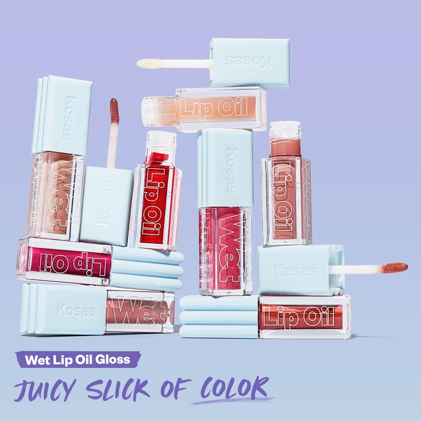 Wet Lip Oil Gloss - Sample Card - Kosas Cosmetics