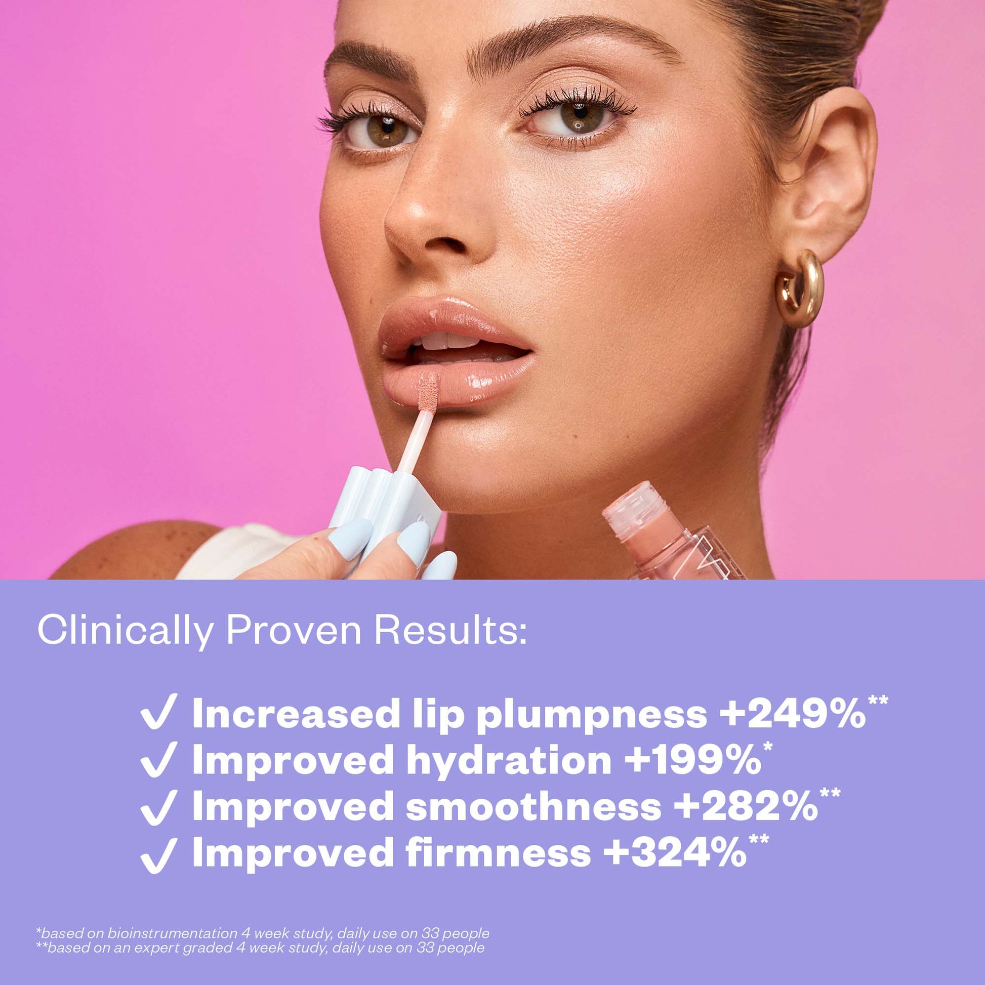 Kosas Wet Lip Oil Clinicals